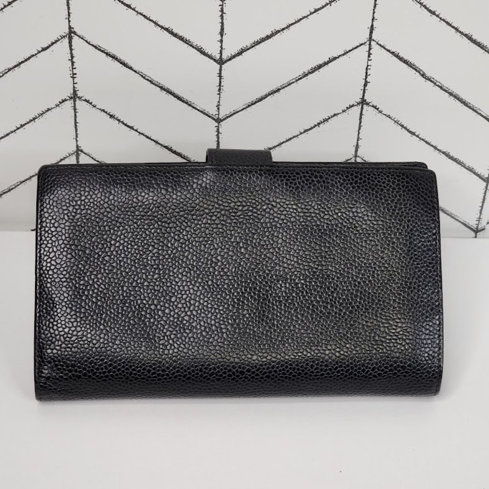 Chanel Caviar Skin Long Wallet - Picture 2 of 12